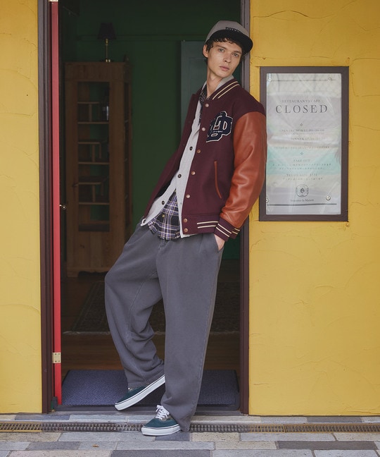 バーシティジャケット スタジャン