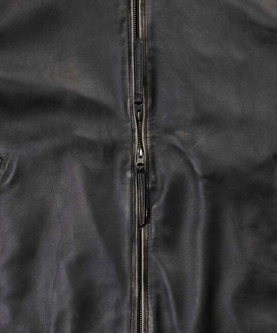 シープスキンレザー シングルライダース ジャケット