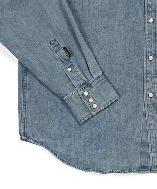 8オンス デニム ウエスタンシャツ