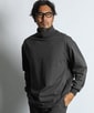 2重編み タートルネック ロンTEE