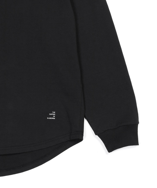 8オンス ヘビーウェイト オーバーサイズ ラウンドヘム タートルロンT