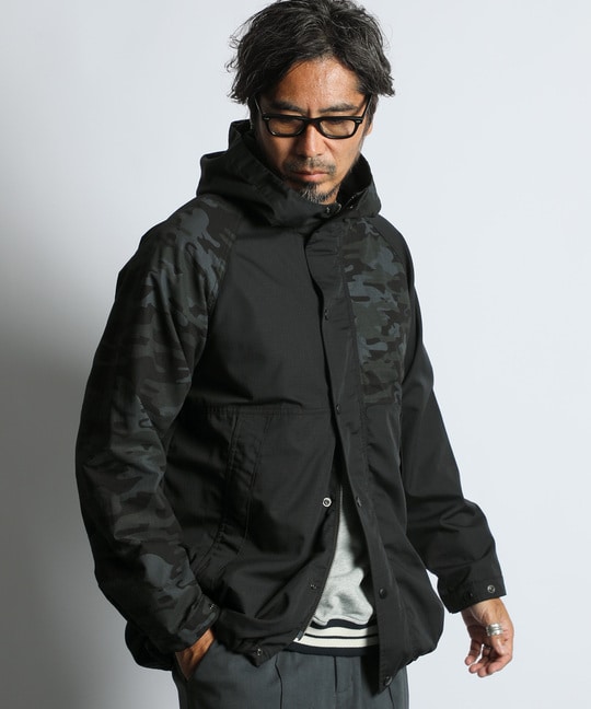 ソリッド/ブラックカモ/ミックスカモ/ マウンテンパーカー 【WEB限定アイテム】