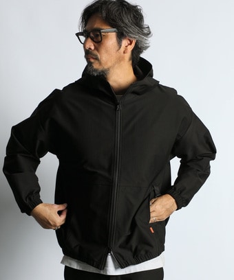 [360° THE CIRCLE STRETCH] BY WONDER SHAPE：セットアップ 軽量 フーデッドアウター