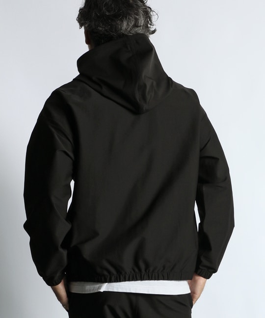 [360° THE CIRCLE STRETCH] BY WONDER SHAPE：セットアップ 軽量 フーデッドアウター