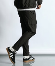 [360° THE CIRCLE STRETCH] BY WONDER SHAPE：セットアップ 軽量 スリムカーゴパンツ