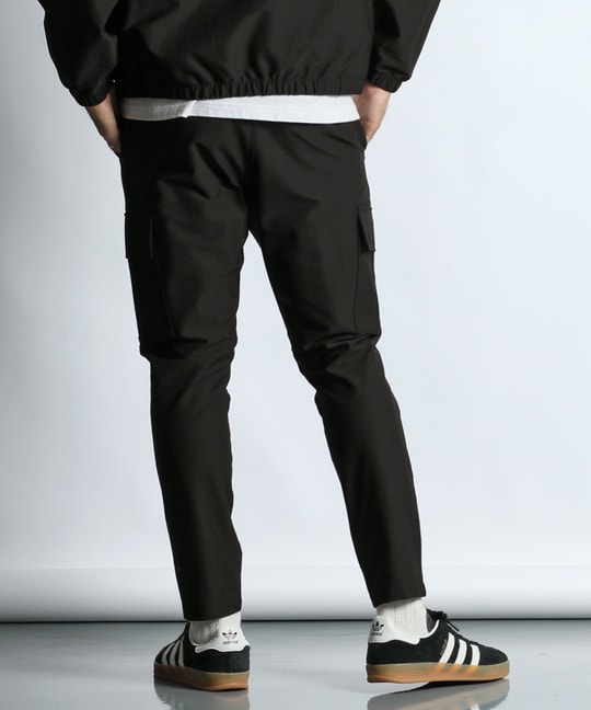 [360° THE CIRCLE STRETCH] BY WONDER SHAPE：セットアップ 軽量 スリムカーゴパンツ