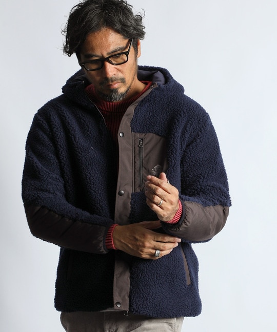 ボアフリースフーディ ライトアウター