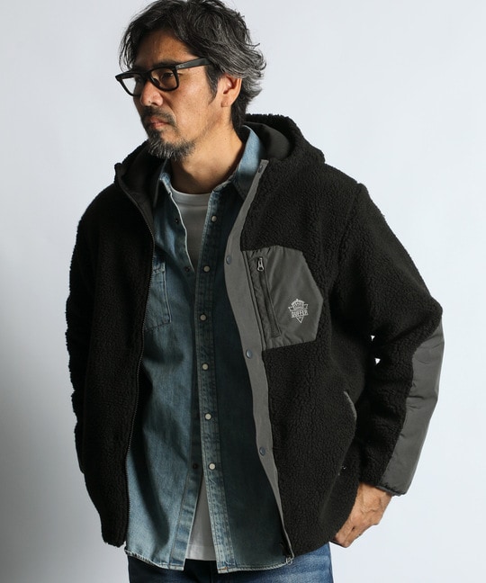 ボアフリースフーディ ライトアウター ｜The DUFFER of St.GEORGE