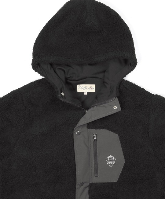 ボアフリースフーディ ライトアウター