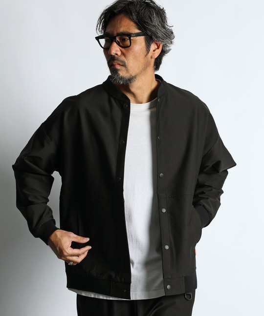 [360° THE CIRCLE STRETCH] BY WONDER SHAPE：セットアップ 軽量 ショートブルゾン