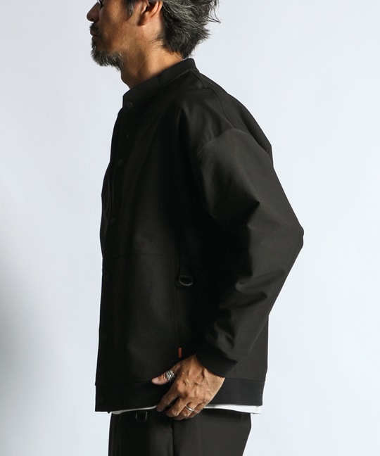 [360° THE CIRCLE STRETCH] BY WONDER SHAPE：セットアップ 軽量 ショートブルゾン