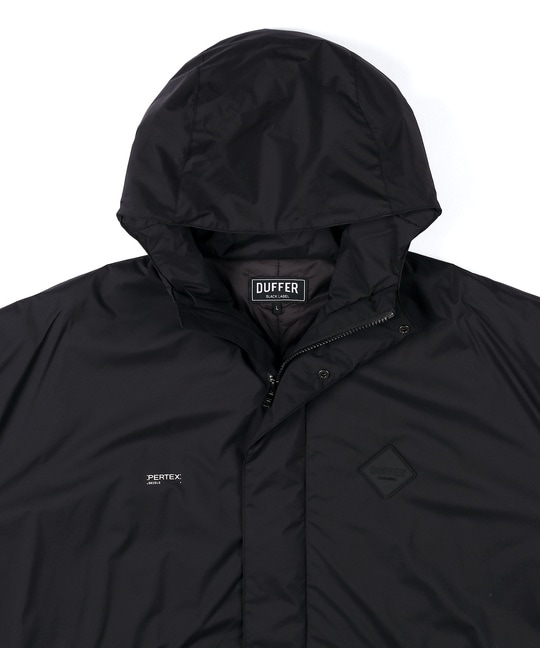 〔BLACK LABEL〕：2層構造パーテックス モッズコート