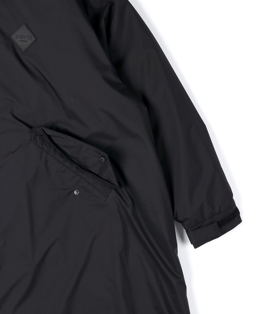 〔BLACK LABEL〕：2層構造パーテックス モッズコート