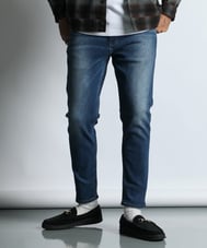 裏起毛 ストレッチ スリムジーンズ