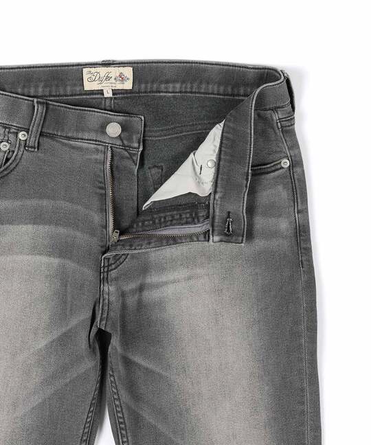 裏起毛 ストレッチ スリムジーンズ