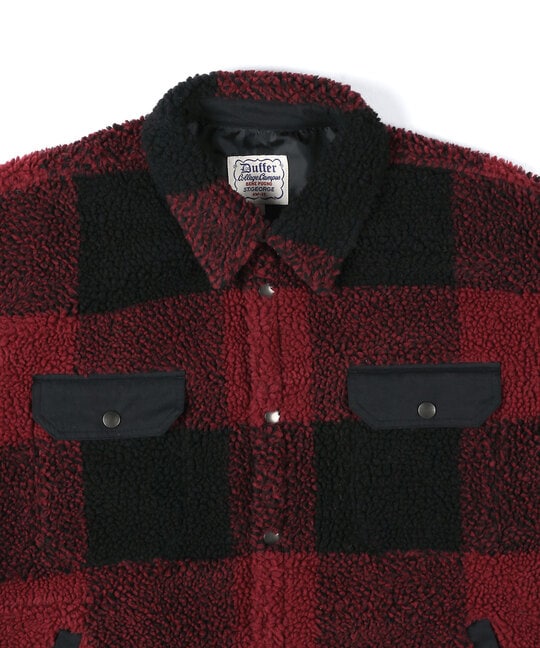 クラシックタータンチェック ボアフリース CPOアウター