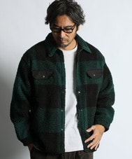 クラシックタータンチェック ボアフリース CPOアウター