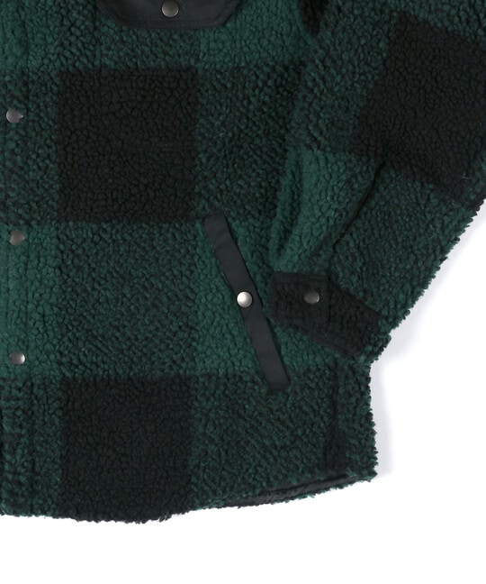 クラシックタータンチェック ボアフリース CPOアウター