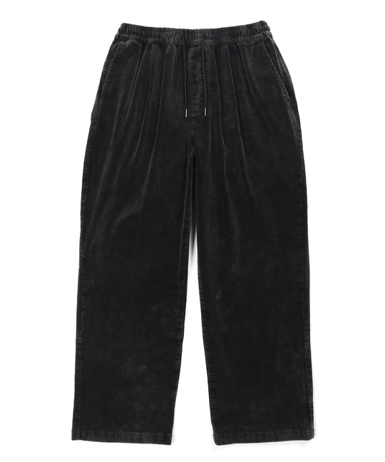 ストレッチコーデュロイ イージー ワイドパンツ