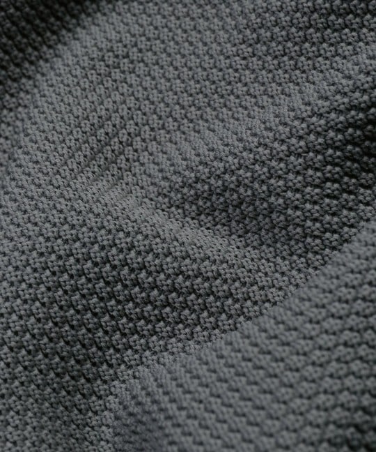 自宅で洗える ウォッシャブル ワッフルニット