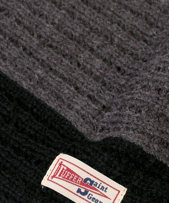 2重巻き ワッフル スヌード