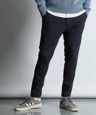 『WONDER SHAPE』：ワンダーシェイプ 微起毛 スリムパンツ