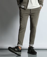 エアダンボールニット ラインリブ スリムパンツ 【WEB限定アイテム】