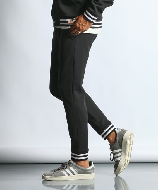 エアダンボールニット ラインリブ スリムパンツ 【WEB限定アイテム】