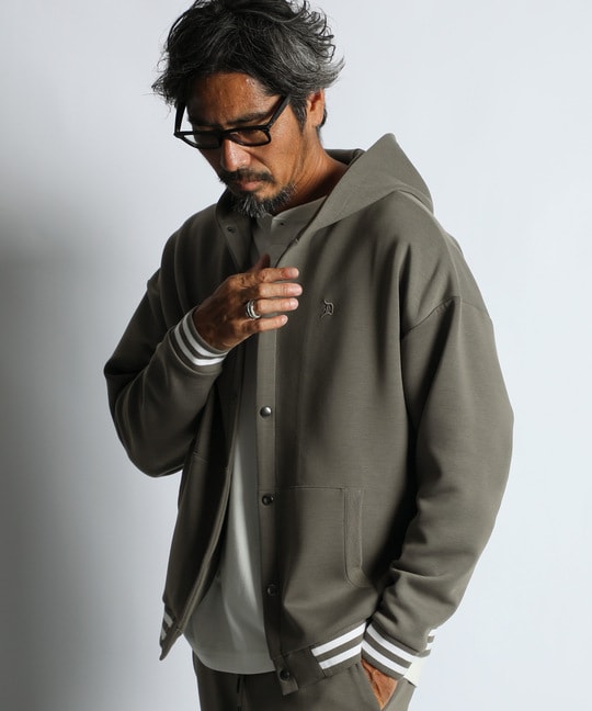 エアダンボールニット スナップパーカー 【WEB限定アイテム】