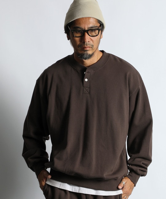 14オンス ヘビーウェイト セットアップ スウェットヘンリー【WEB限定アイテム】