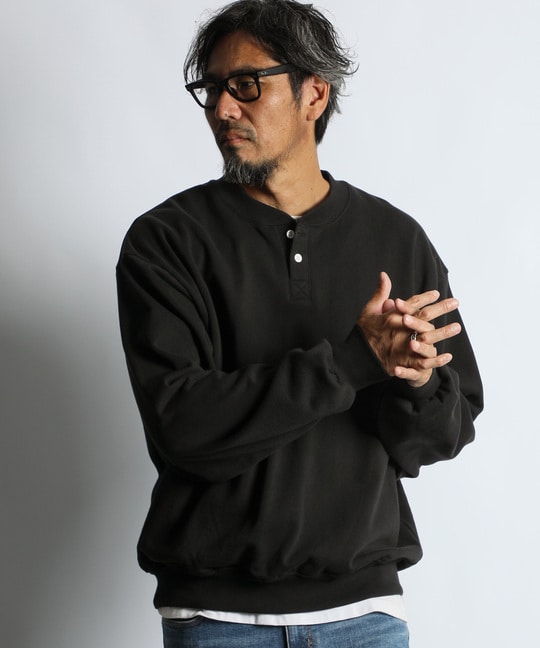 14オンス ヘビーウェイト セットアップ スウェットヘンリー【WEB限定アイテム】