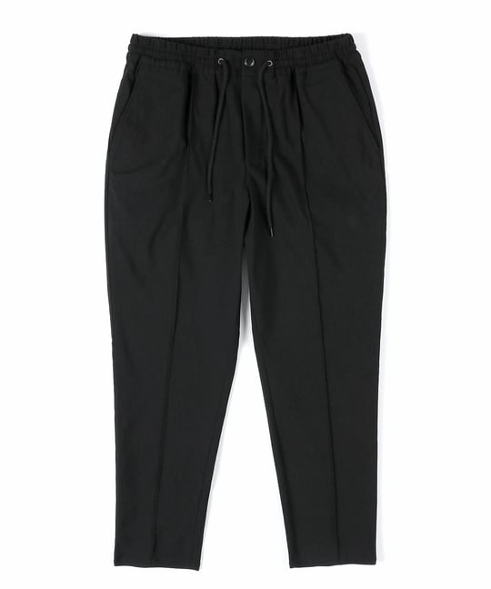 超伸縮「ガムストレッチ」センタークリース テーパードパンツ【WEB限定アイテム】