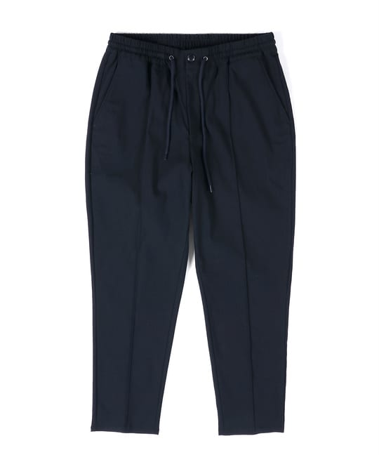 超伸縮「ガムストレッチ」センタークリース テーパードパンツ【WEB限定アイテム】