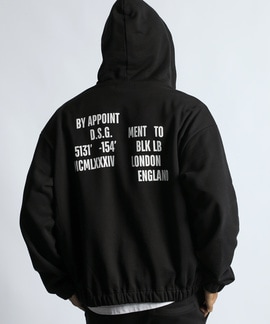 〔BLACK LABEL〕："A-PACK" セットアップ バルーンパーカー【WEB限定アイテム】