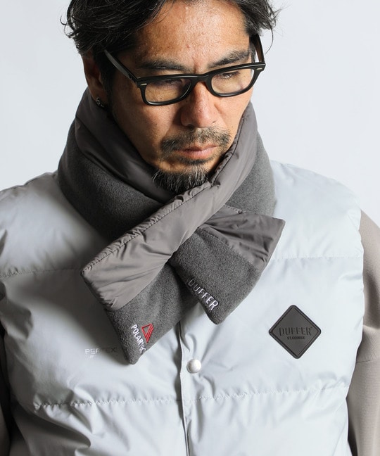 〔BLACK LABEL〕：POLARTEC 差し込みマフラー
