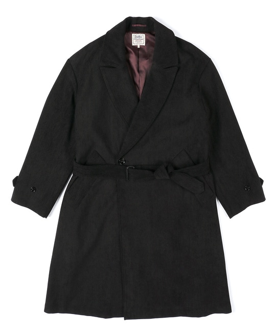 起毛ツイル ロングコート