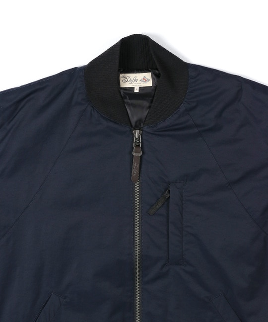 コットンナイロン 中綿入り MA-1ジャケット