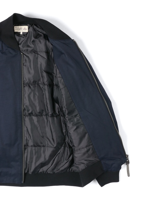 コットンナイロン 中綿入り MA-1ジャケット