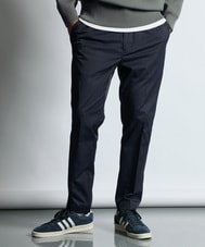 コットンナイロン スリム イージースラックス