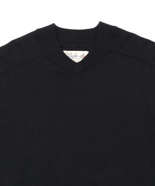 帯電防止・吸湿発熱機能 Vネックニット