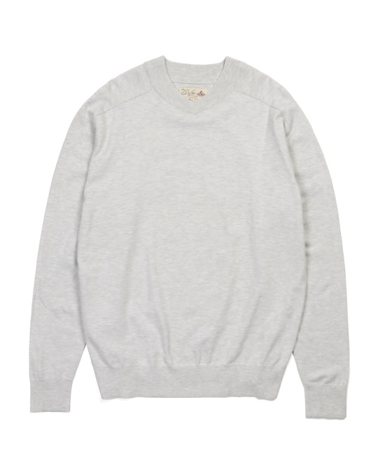 帯電防止・吸湿発熱機能 Vネックニット