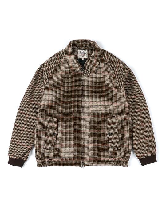 テックツイード ショートブルゾン