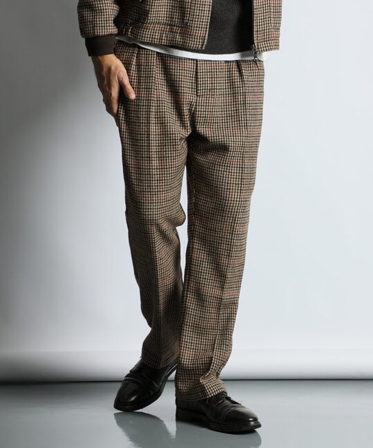 テックツイード レギュラーフィット スラックス