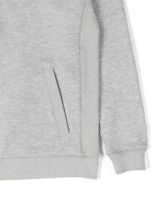 スタンドカラー フルジップ トップス