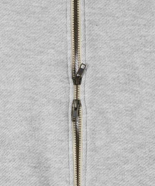 スタンドカラー フルジップ トップス