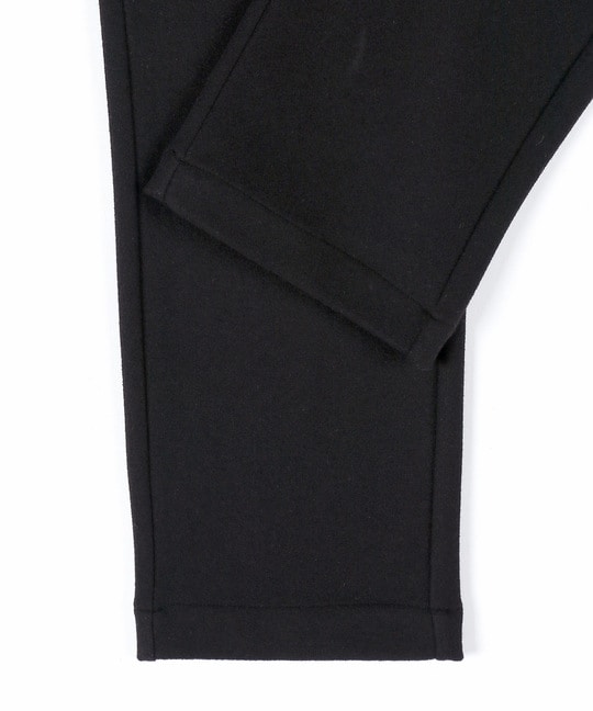 ポンチ素材 ウールライク スリム カーゴパンツ