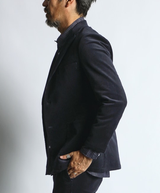 ストレッチコーデュロイ セットアップ コンフォート ジャケット