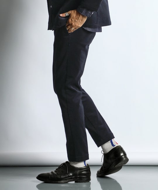 ストレッチコーデュロイ セットアップ イージースラックス