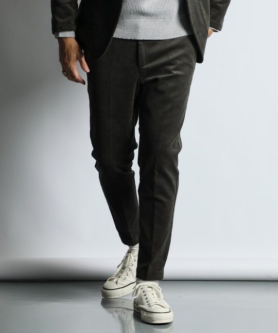 ストレッチコーデュロイ セットアップ イージースラックス