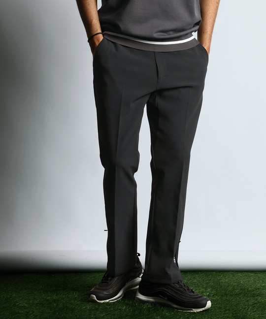 〔BLACK LABEL〕："A-PACK" 撥水・2WAYストレッチ テックパンツ